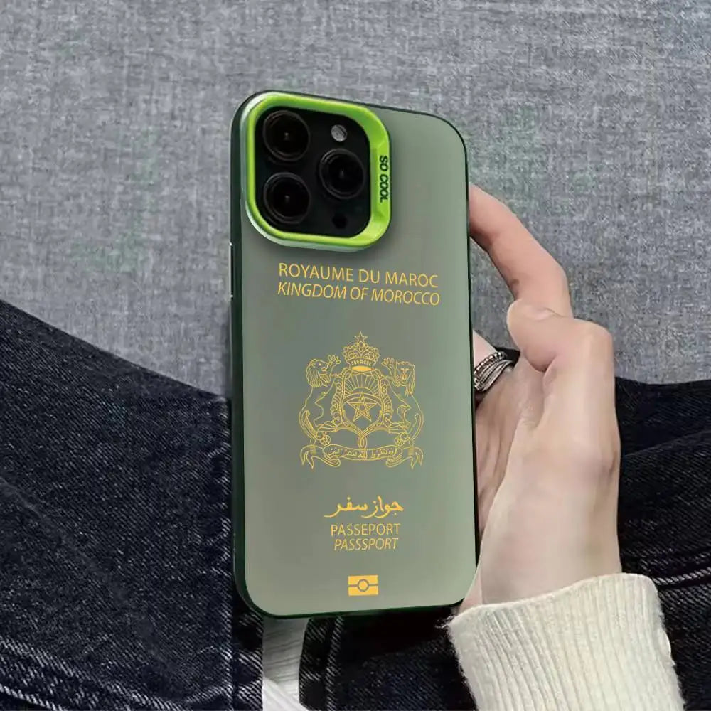 Coque Iphone Passeport marocain