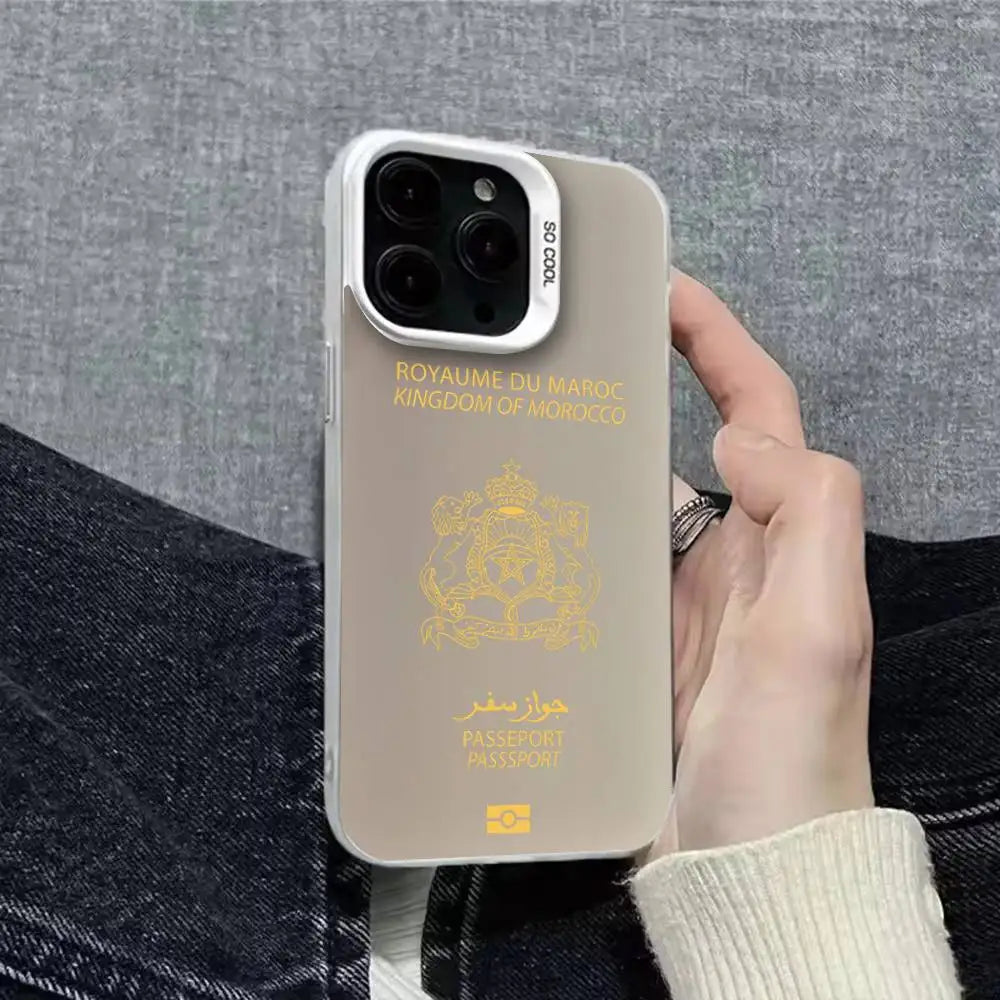 Coque Iphone Passeport marocain