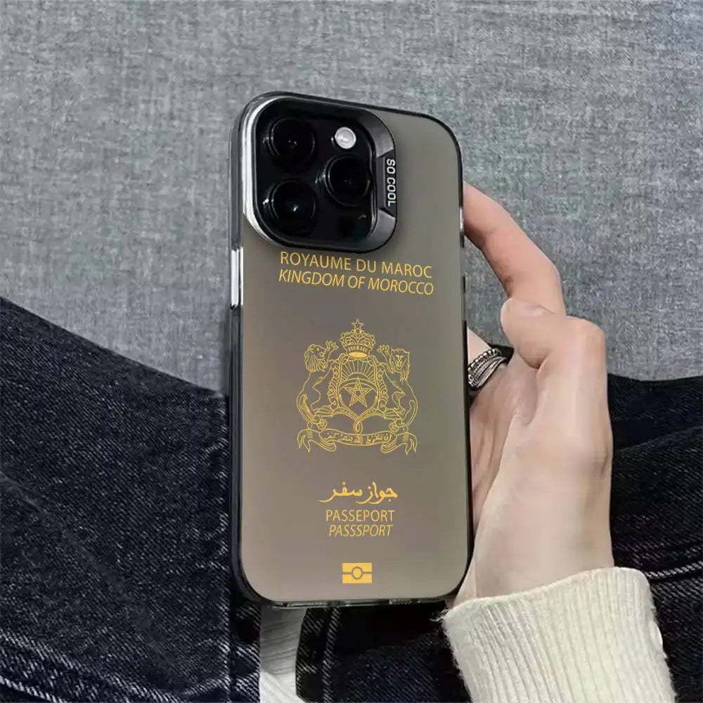 Coque Iphone Passeport marocain